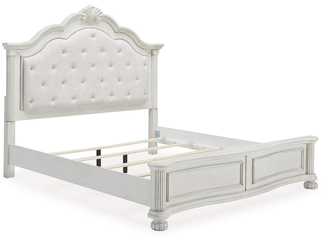 Montelaine King Upholstered Panel Bed - image 2
