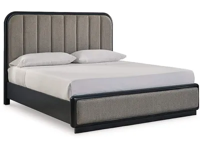 Rowanbeck California King Upholstered Panel Bed