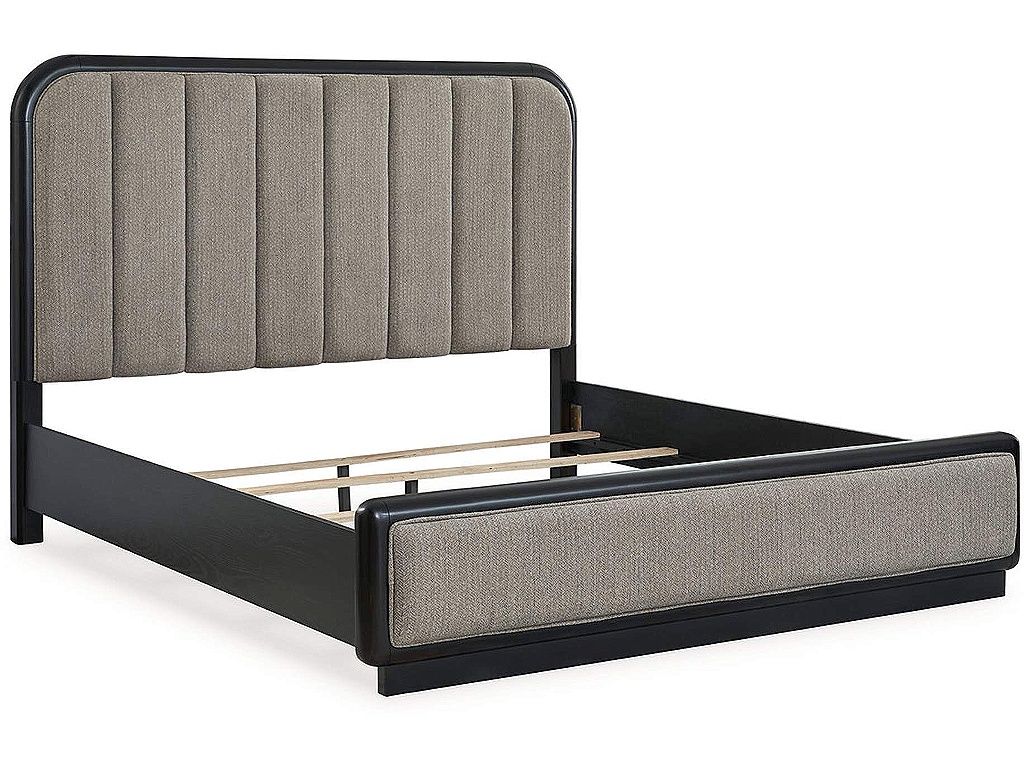 Rowanbeck King Upholstered Panel Bed - image 2