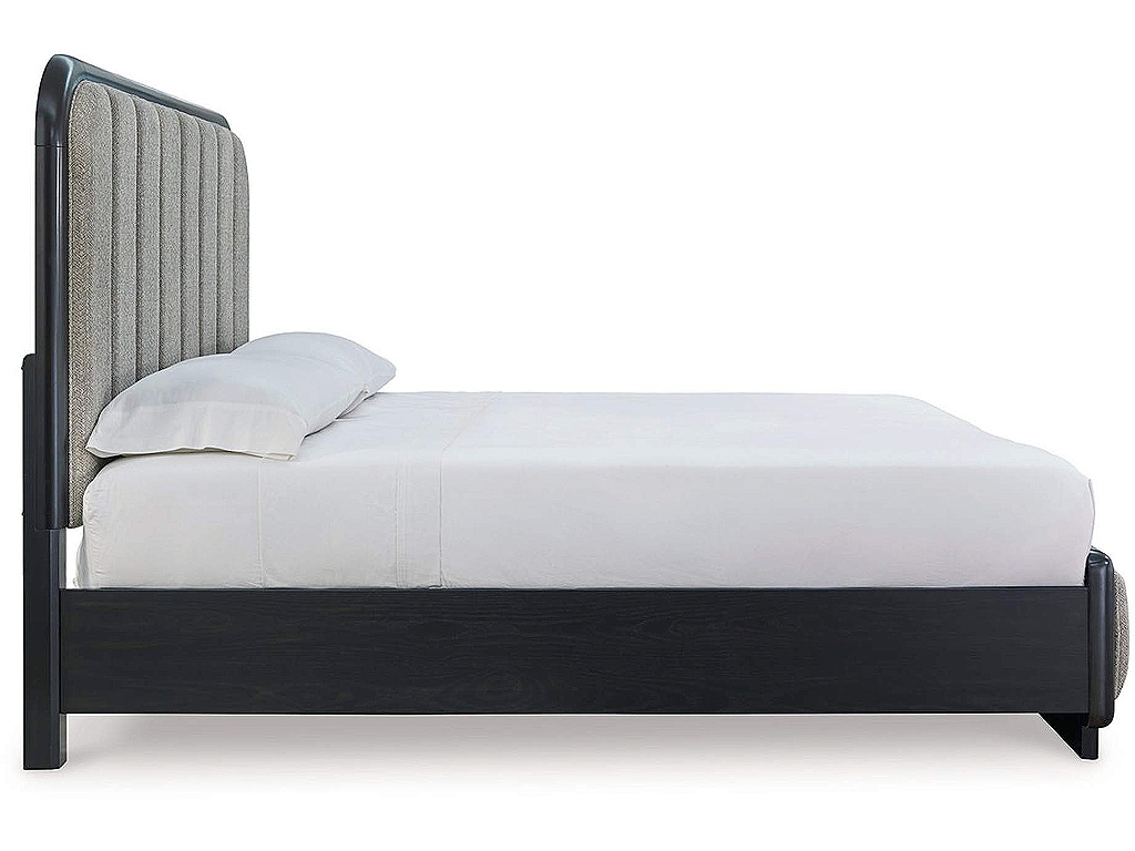 Rowanbeck King Upholstered Panel Bed - image 4