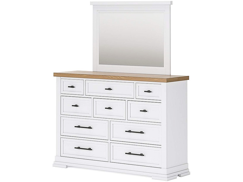 Ashbryn California King Panel Storage Bed, Dresser and Mirror - image 3