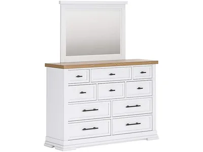 Ashbryn Dresser and Mirror