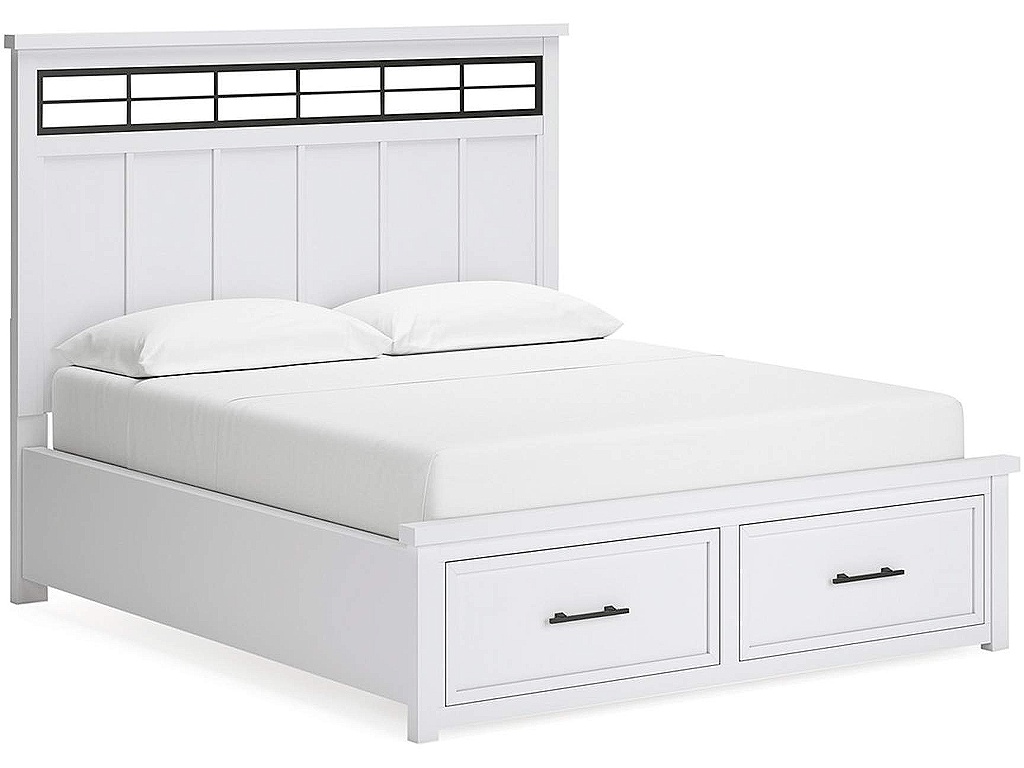 Ashbryn California King Panel Storage Bed - main image