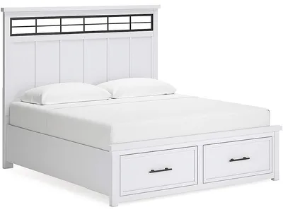 Ashbryn King Panel Storage Bed