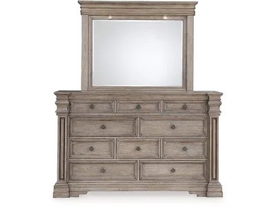 Blairhurst Queen Panel Bed, Dresser and Mirror