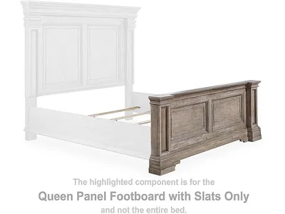 Blairhurst Queen Panel Footboard with Slats