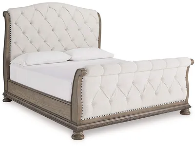 Ardenfield California King Upholstered Sleigh Bed