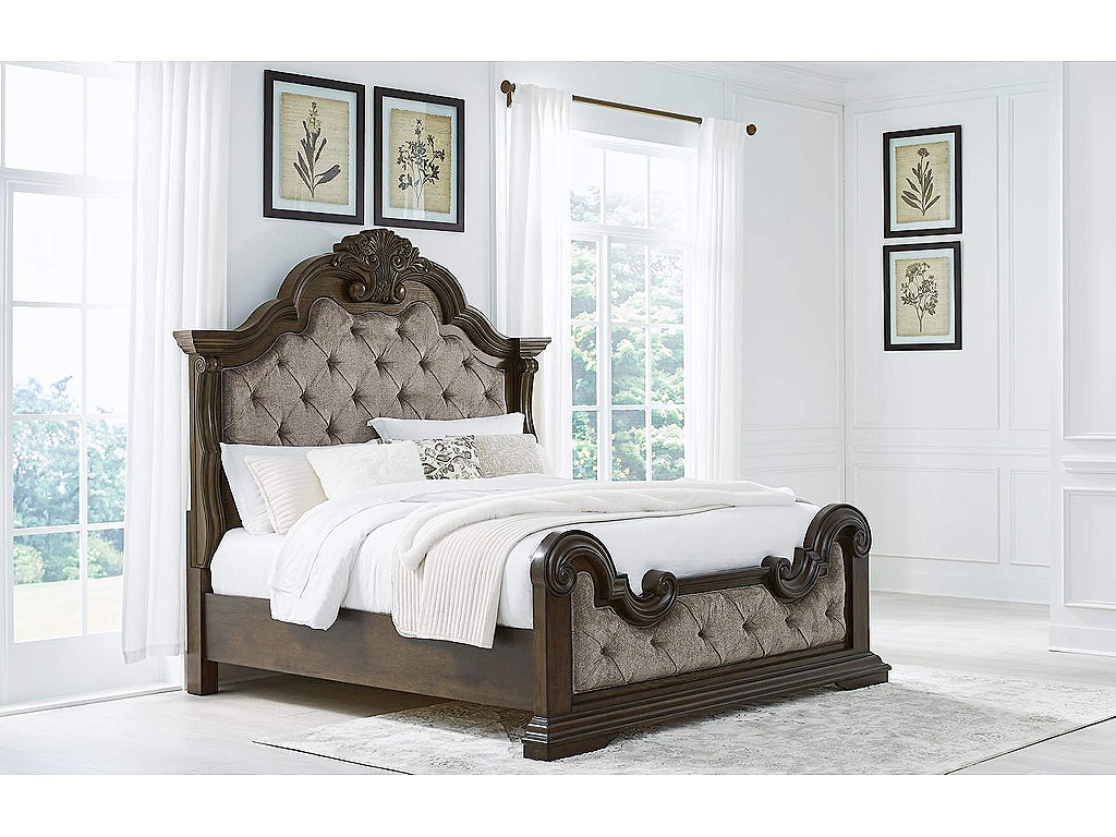 Maylee California King Upholstered Bed - image 1