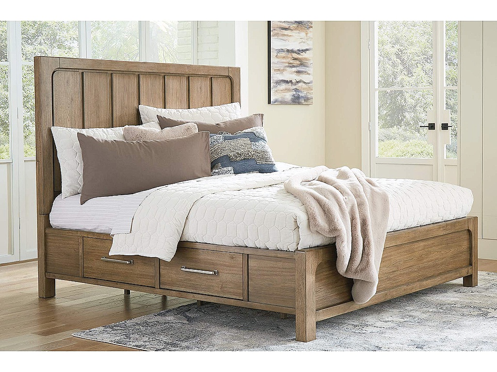 Cabalynn Queen Panel Bed with Storage - image 1