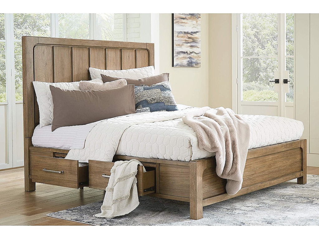 Cabalynn Queen Panel Bed with Storage - image 9