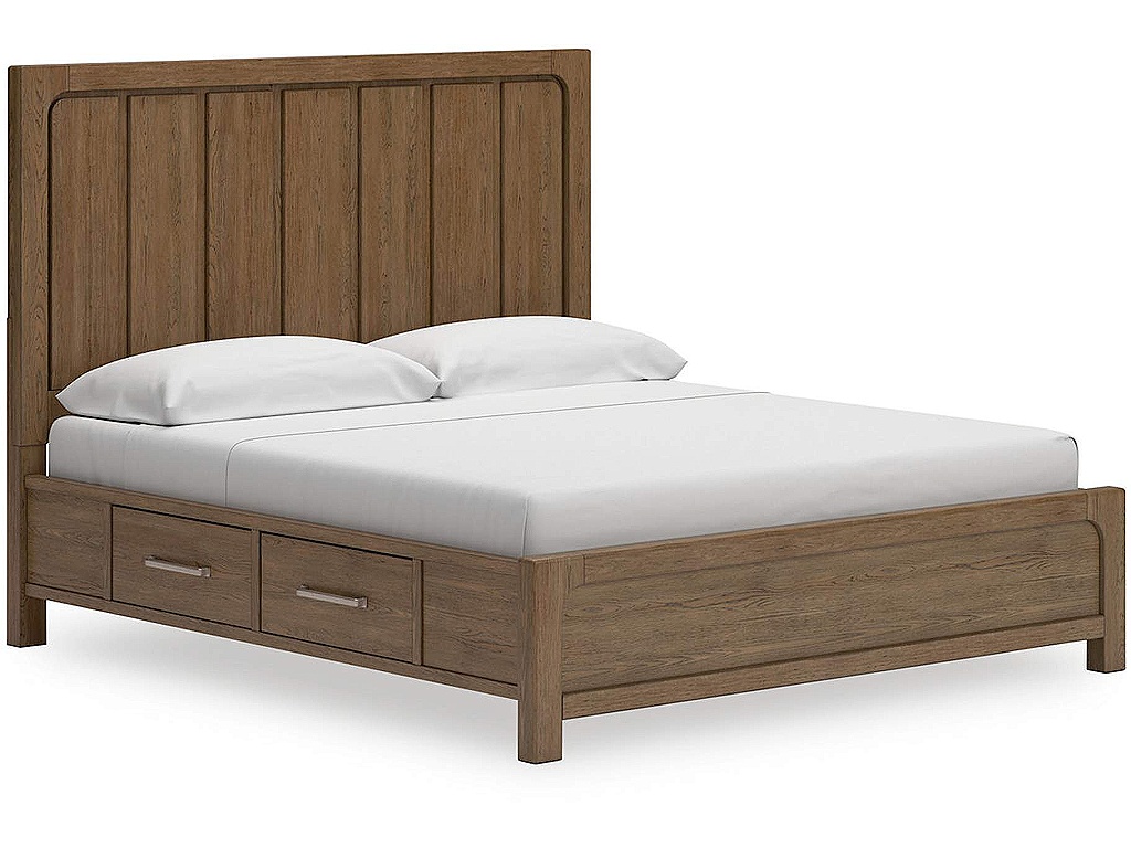 Cabalynn King Panel Bed with Storage - main image