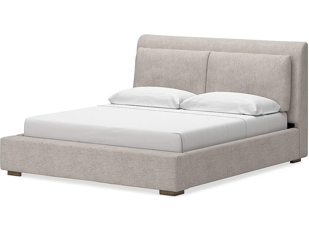 Cabalynn California King Upholstered Bed, Dresser and Mirror - image 11
