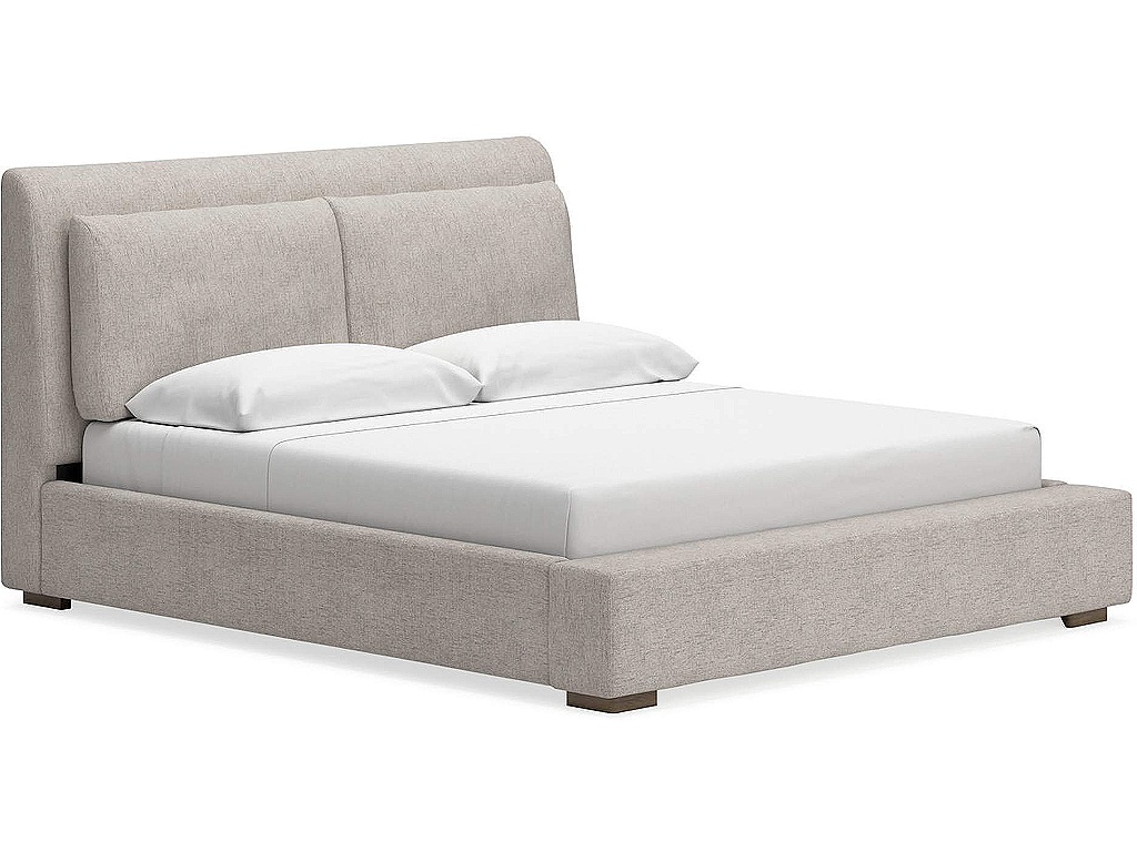 Cabalynn California King Upholstered Bed, Dresser and Mirror - image 8