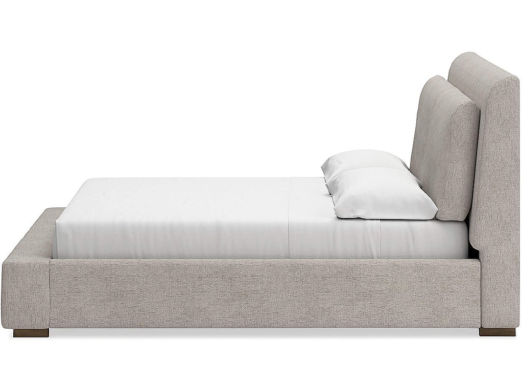 Cabalynn California King Upholstered Bed, Dresser and Mirror - image 12