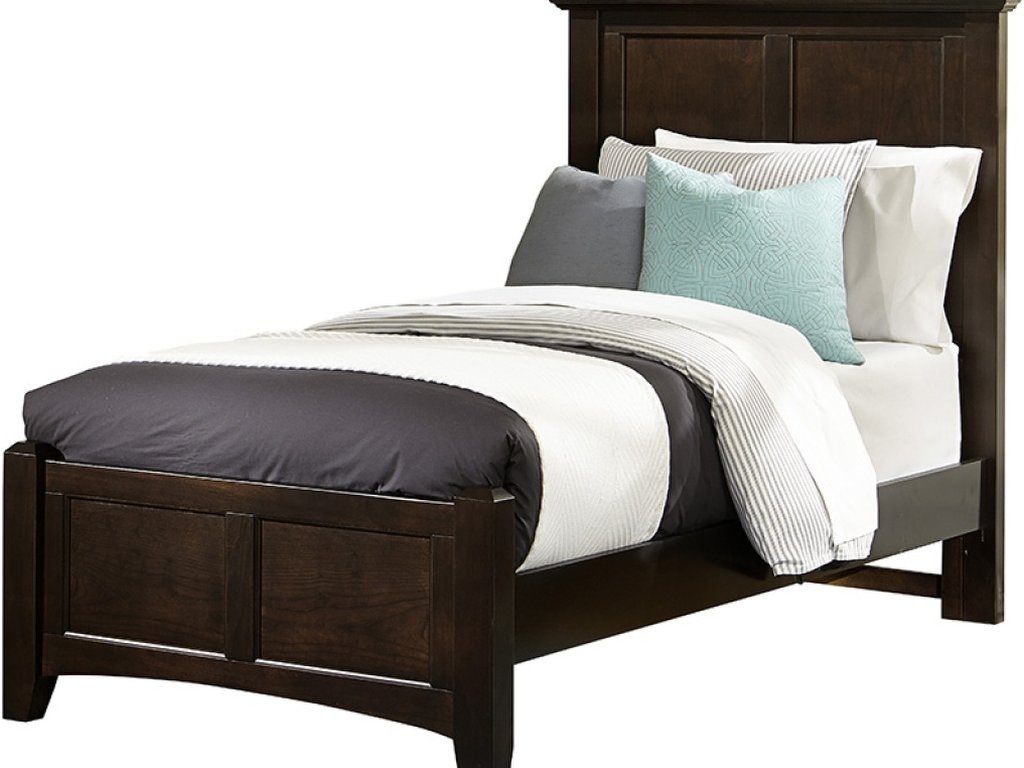 Twin Mansion Bed - Merlo Finish - main image