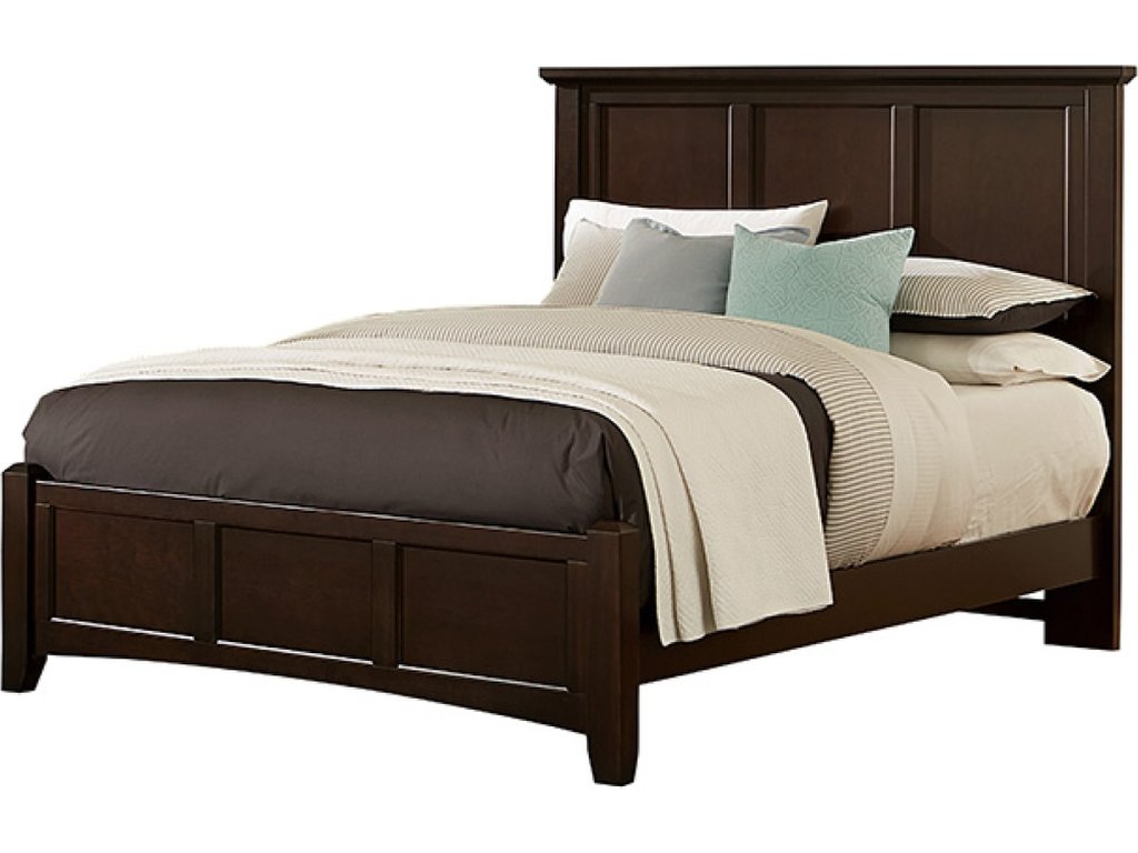 Full ,Queen, & King Mansion Bed - Merlo Finish - main image