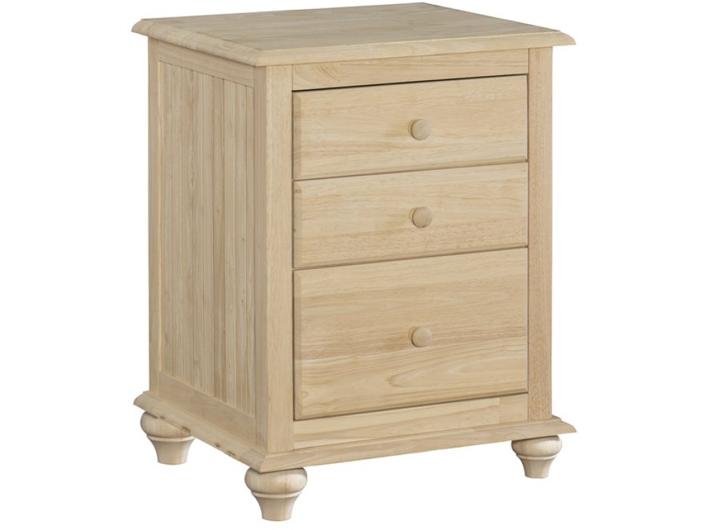 Cottage 3-Drawer Nightstand - image 1