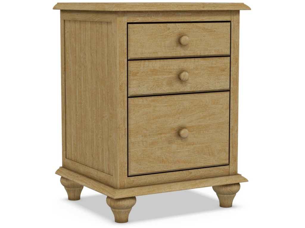 Cottage 3-Drawer Nightstand - main image