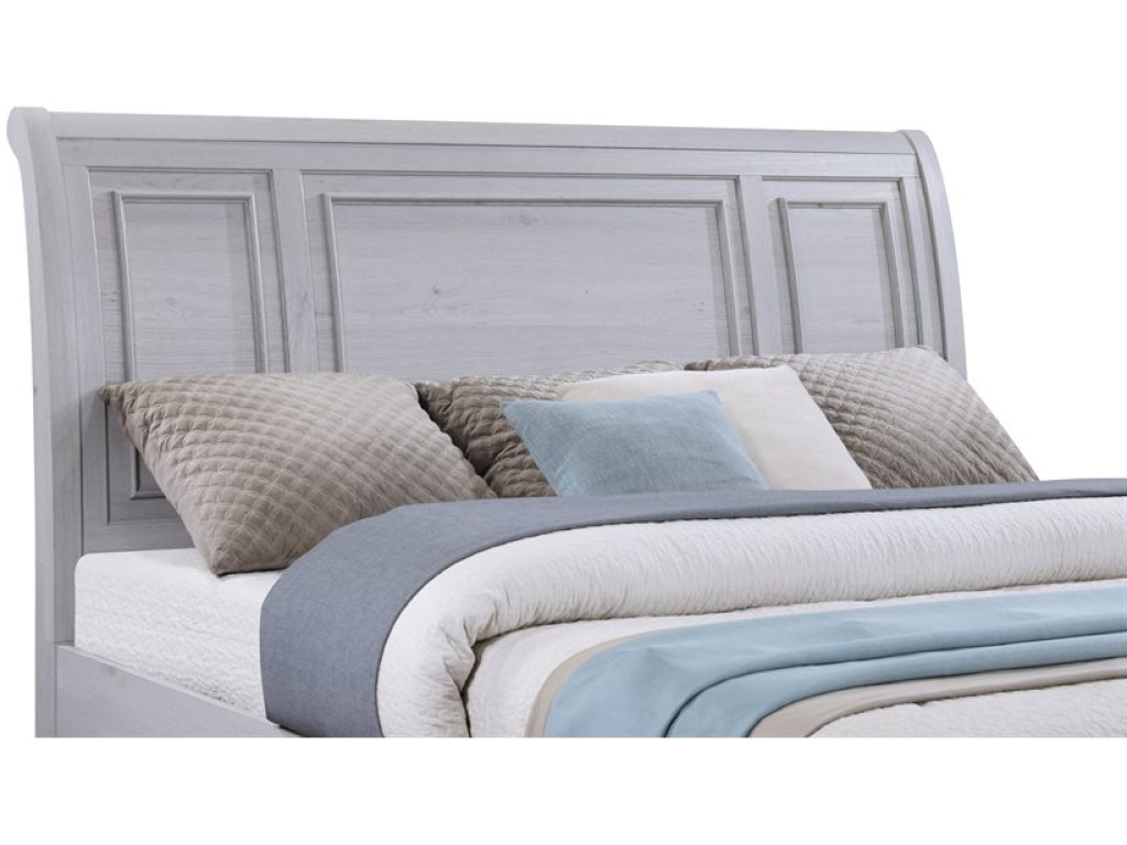 Complete King Storage Bed - Gray - image 3