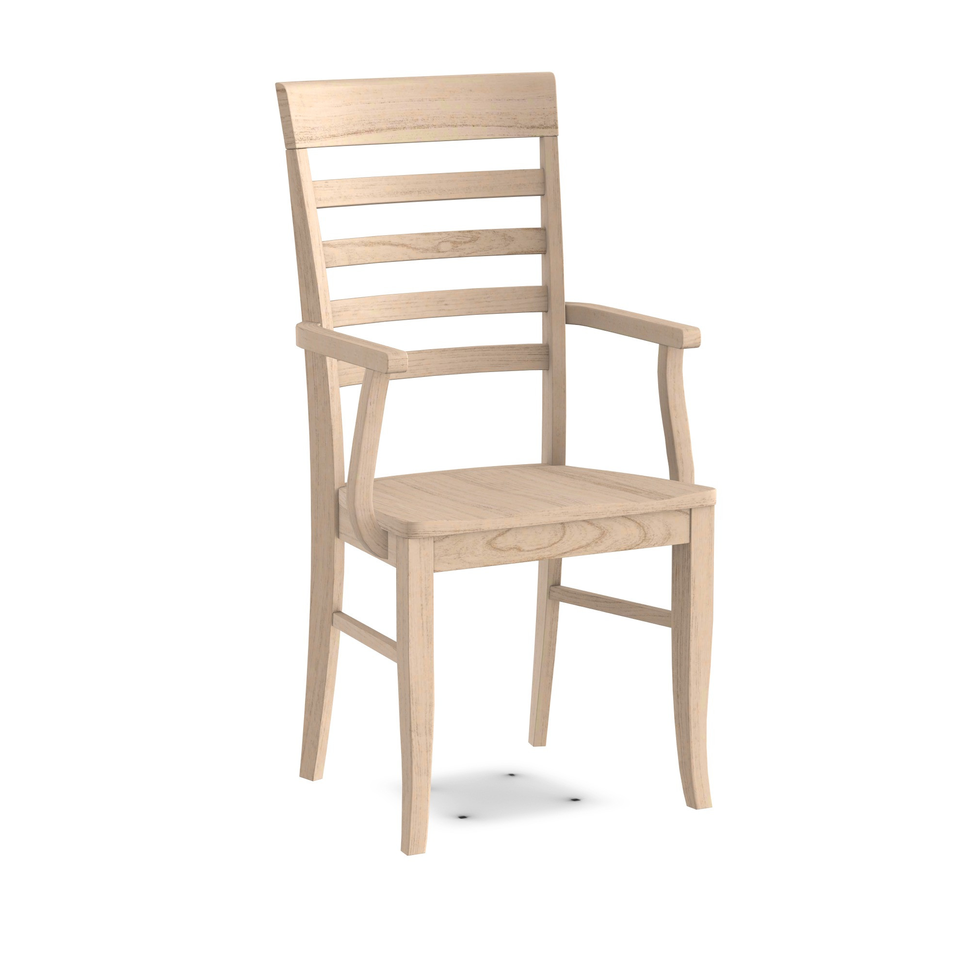 Burbank Arm Chair - Wood Seat - main image