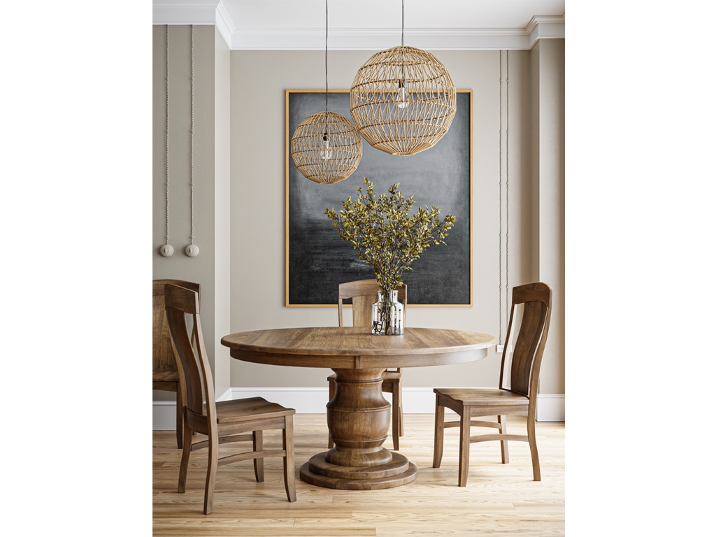 Burlington Single Pedestal Table Collection - image 1
