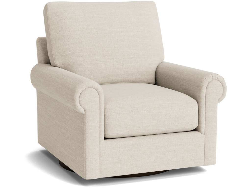 True Custom™ Panel Arm Swivel Chair - image 1