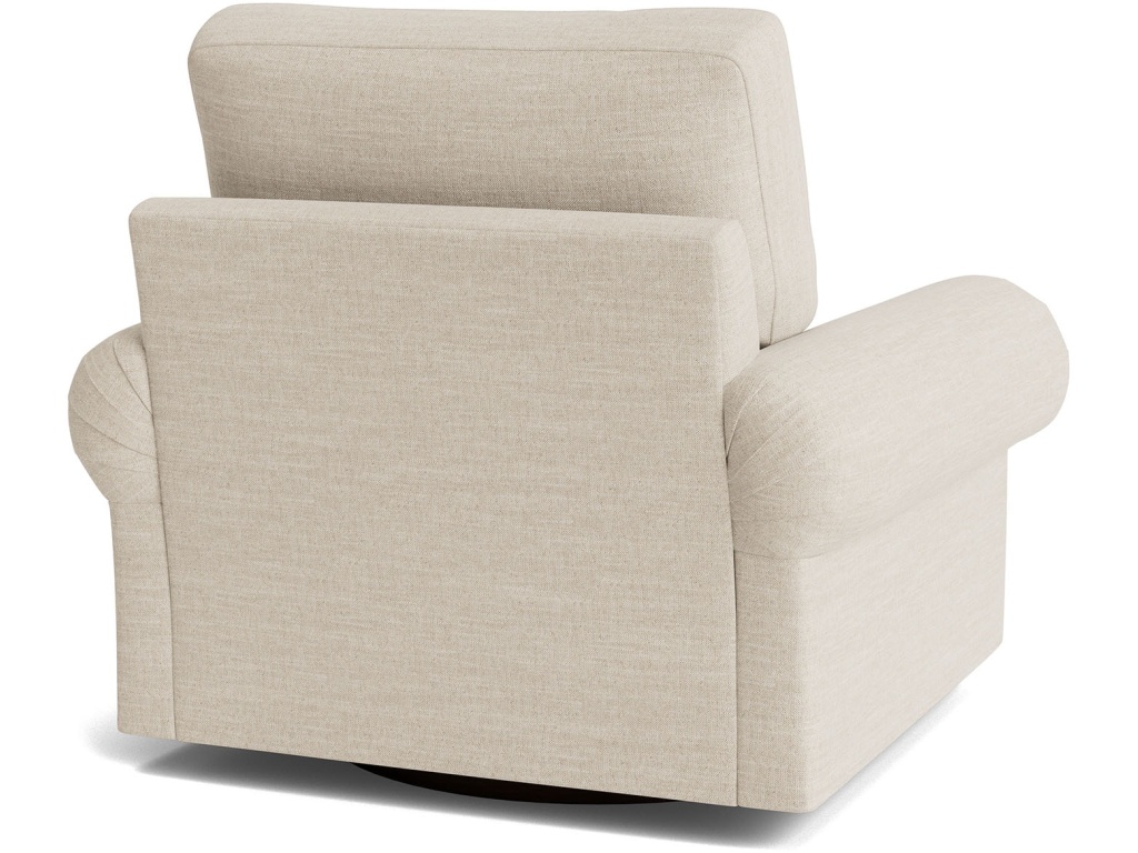 True Custom™ Large Panel Arm Swivel Chair - image 3