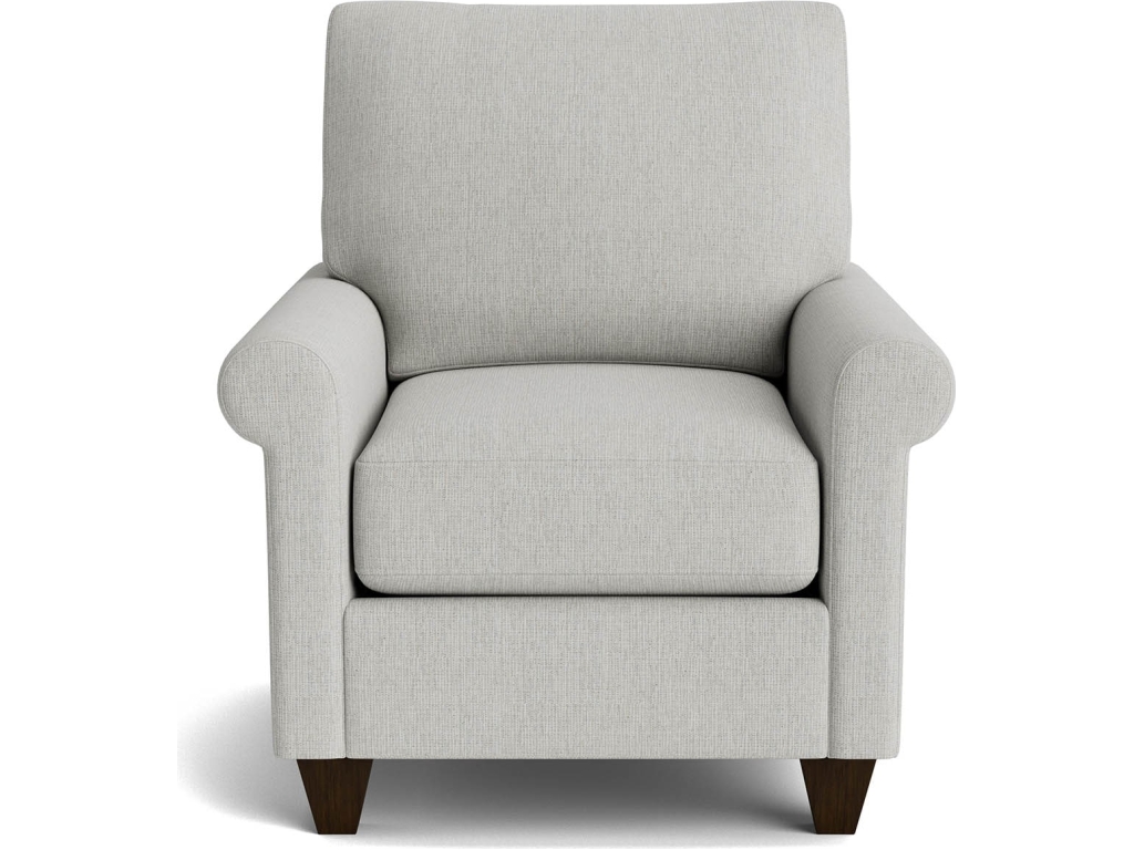 True Custom™ Roll Arm Accent Chair - main image