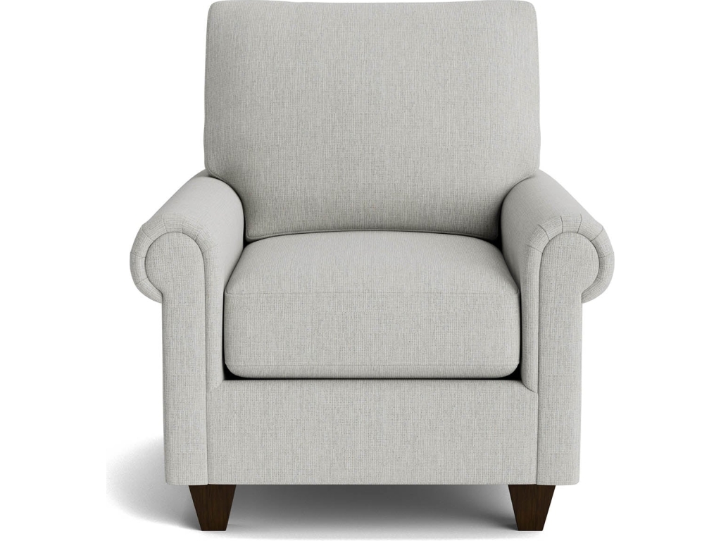 True Custom™ Panel Arm Accent Chair - main image