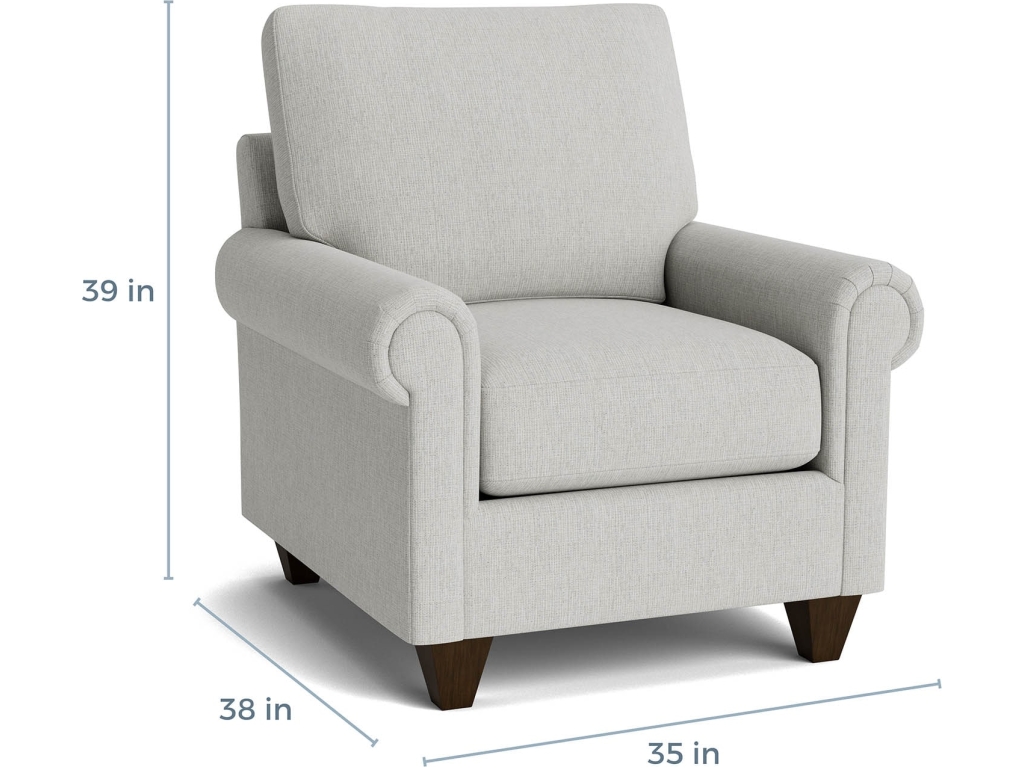 True Custom™ Panel Arm Accent Chair - image 4