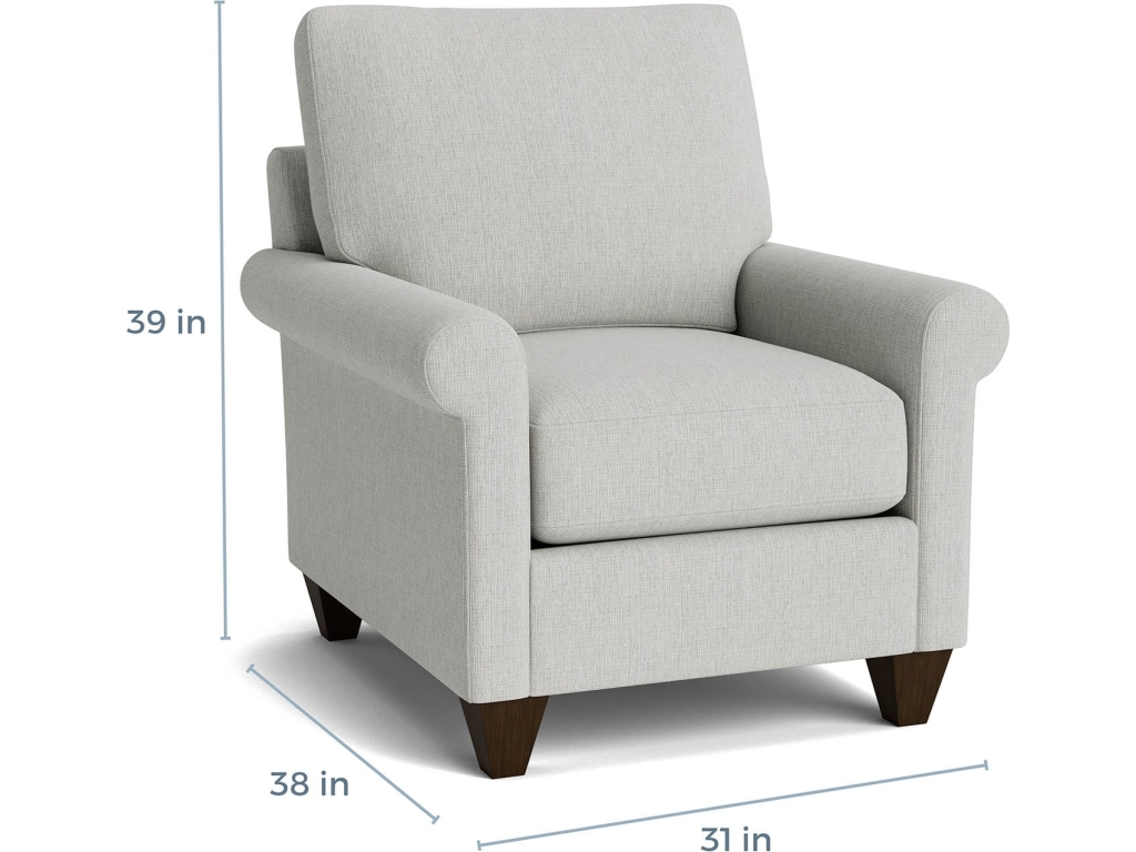 True Custom™ Track Arm Accent Chair - image 1