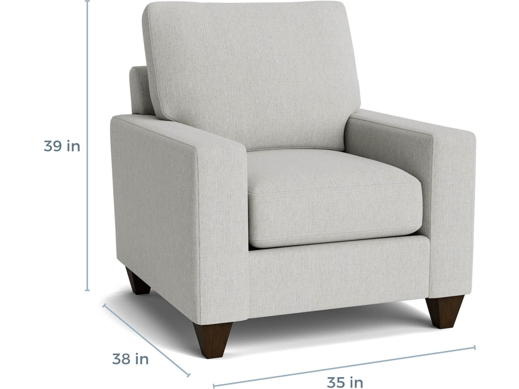 True Custom™ Large Track Arm Accent Chair - image 4