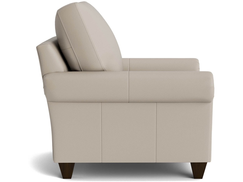 True Custom™ Leather Panel Arm Accent Chair - image 2