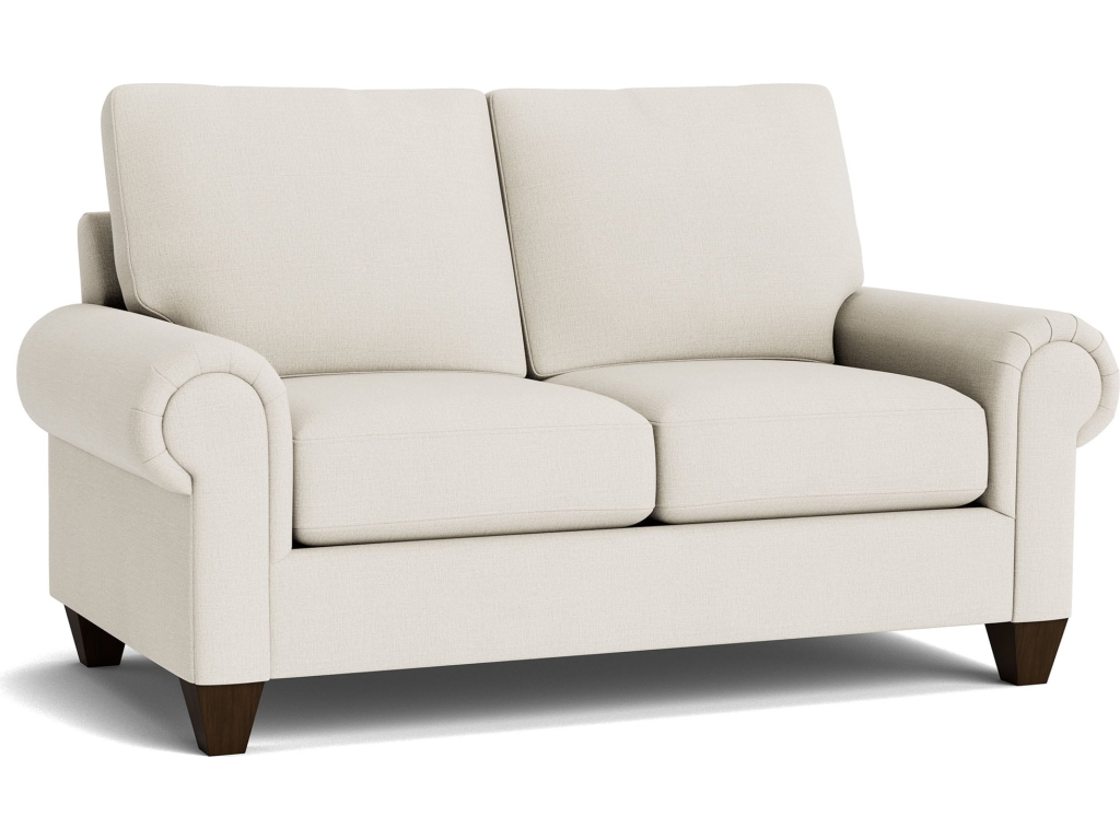 True Custom™ Large Panel Arm Loveseat - image 1