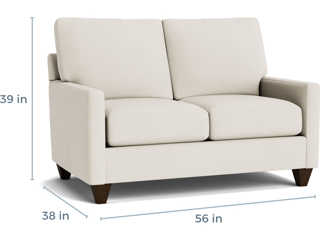 True Custom™ Track Arm Loveseat - image 6