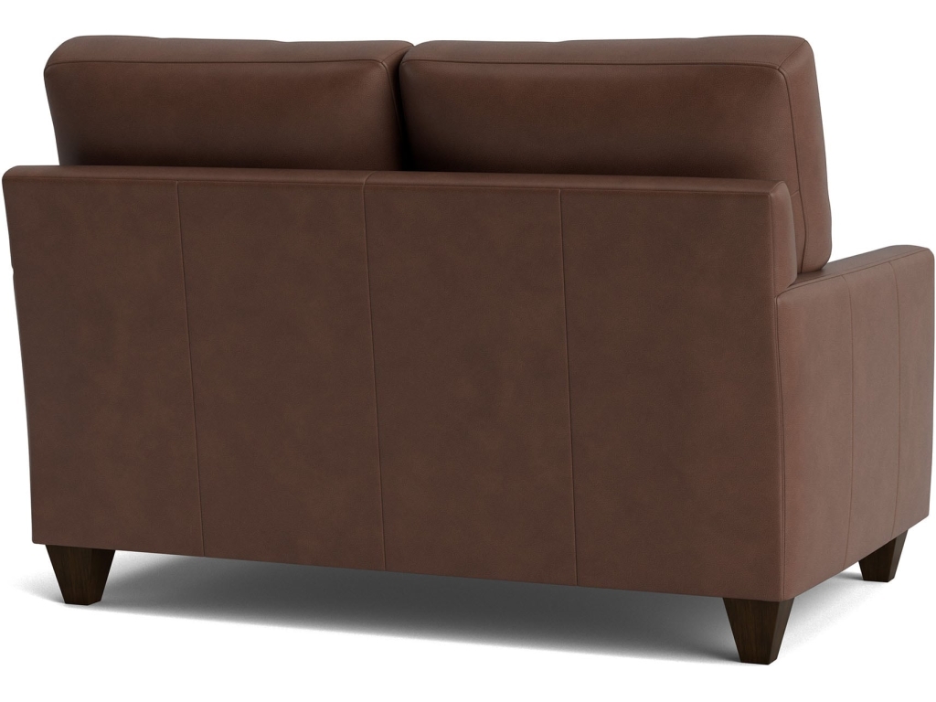 True Custom™ Leather Track Arm Loveseat - image 3