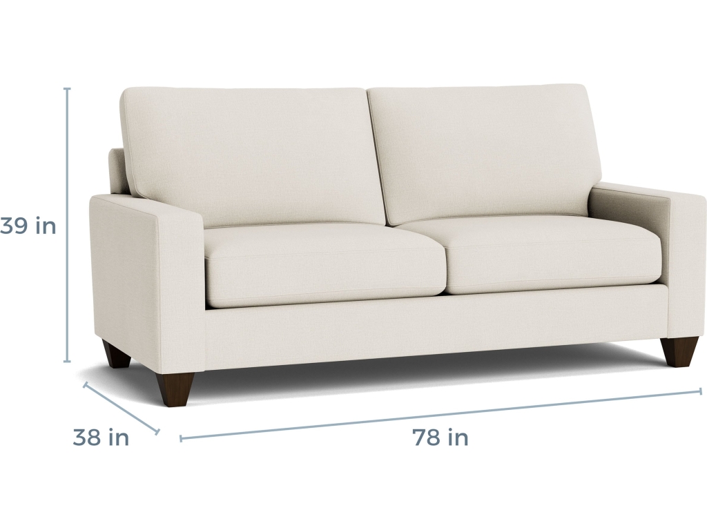True Custom™ Large Track Arm Studio Sofa - image 5
