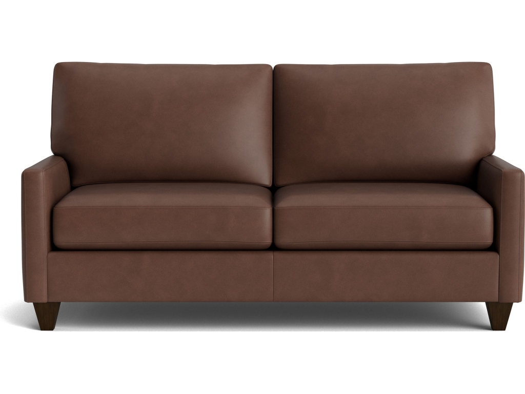 True Custom™ Leather Track Arm Studio Sofa - main image