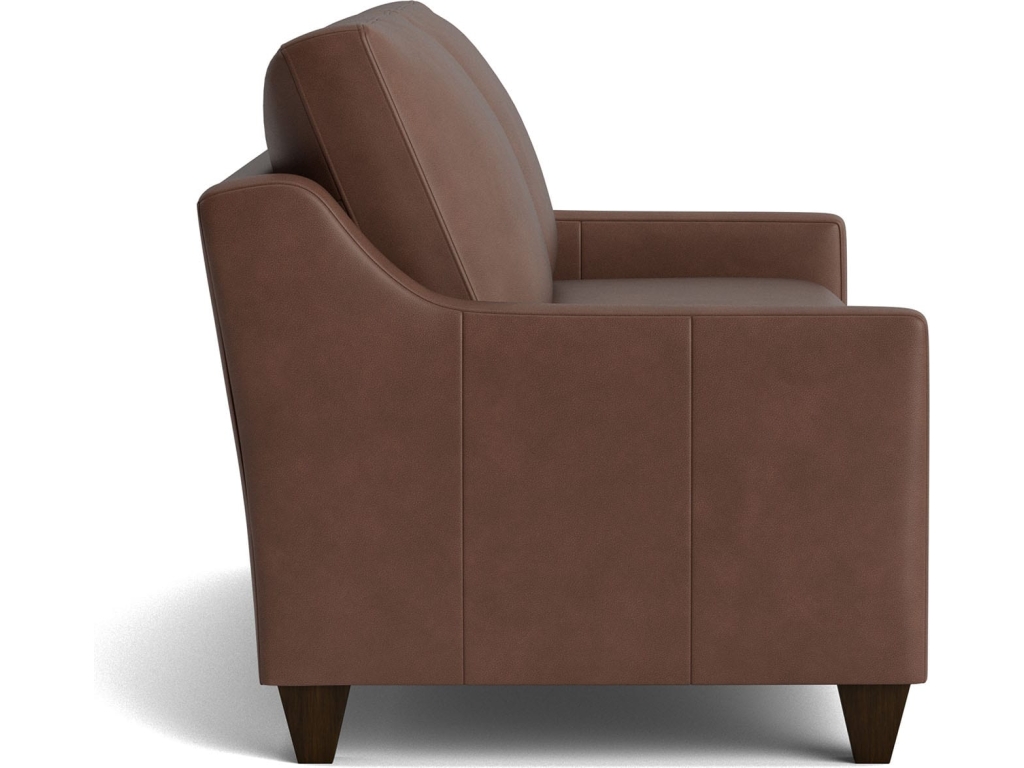 True Custom™ Leather Slope Arm Studio Sofa - image 2