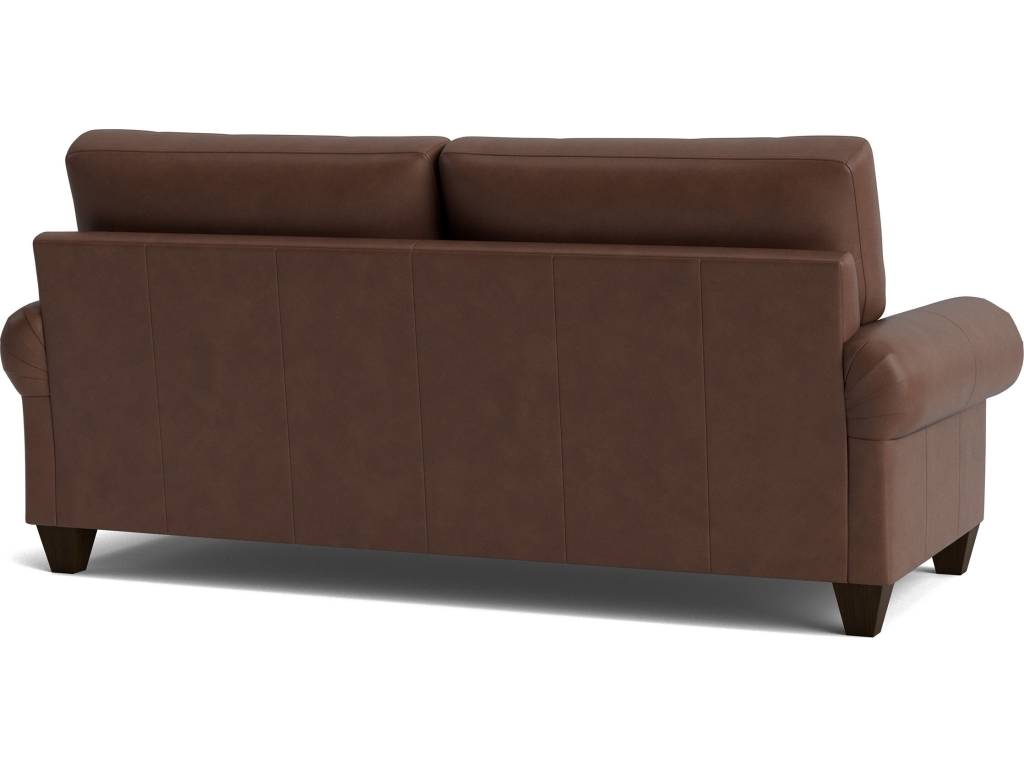 True Custom™ Leather Large Panel Arm Studio Sofa - image 3