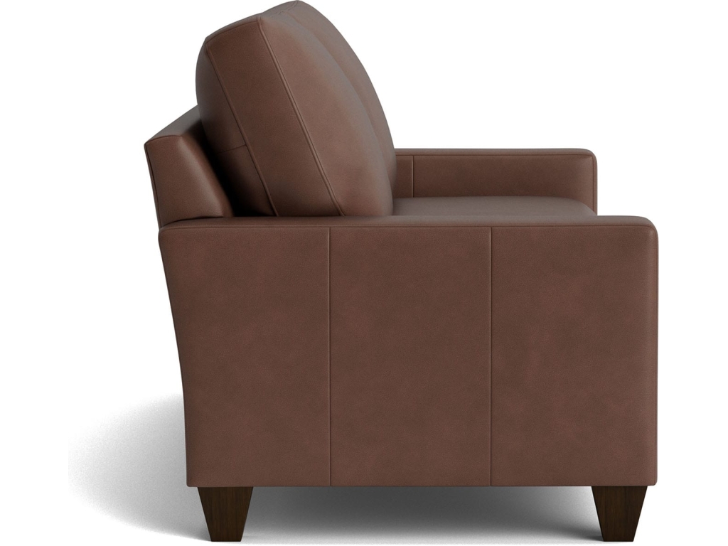True Custom™ Leather Large Track Arm Studio Sofa - image 7