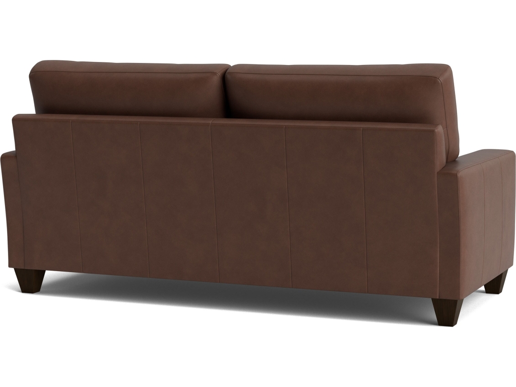 True Custom™ Leather Large Track Arm Studio Sofa - image 8