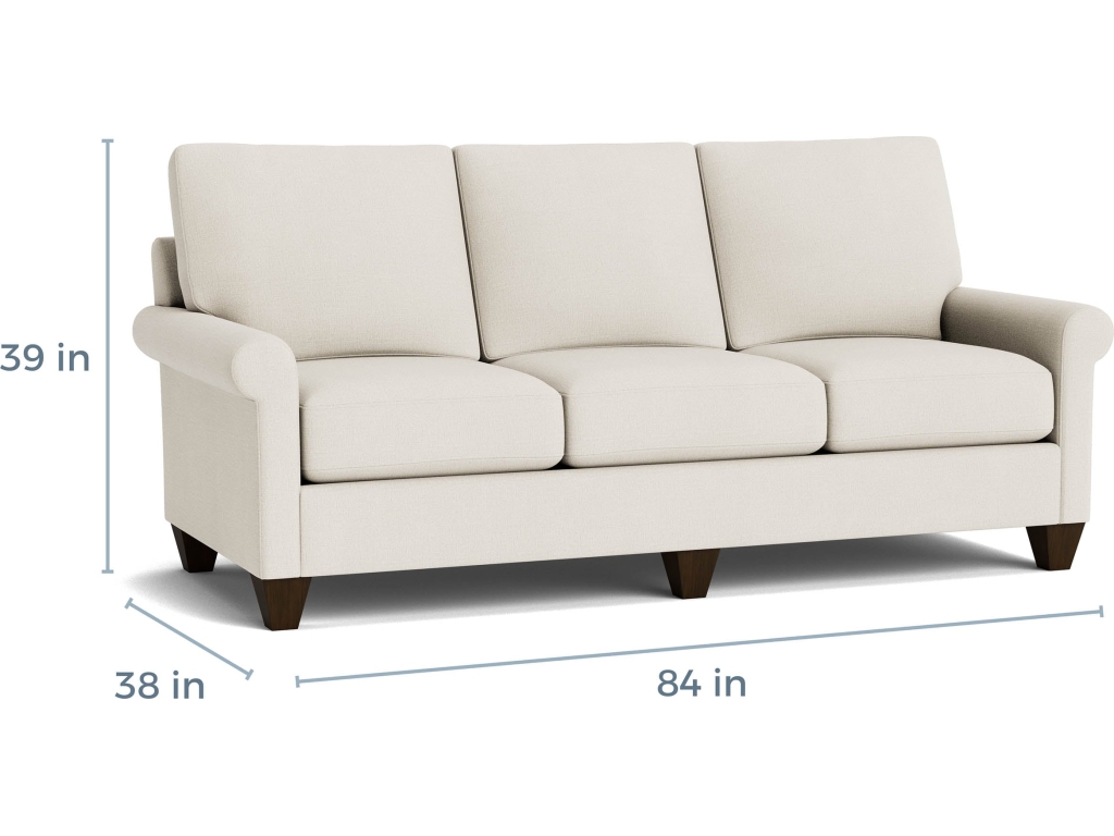 True Custom™ Roll Arm Sofa - image 3