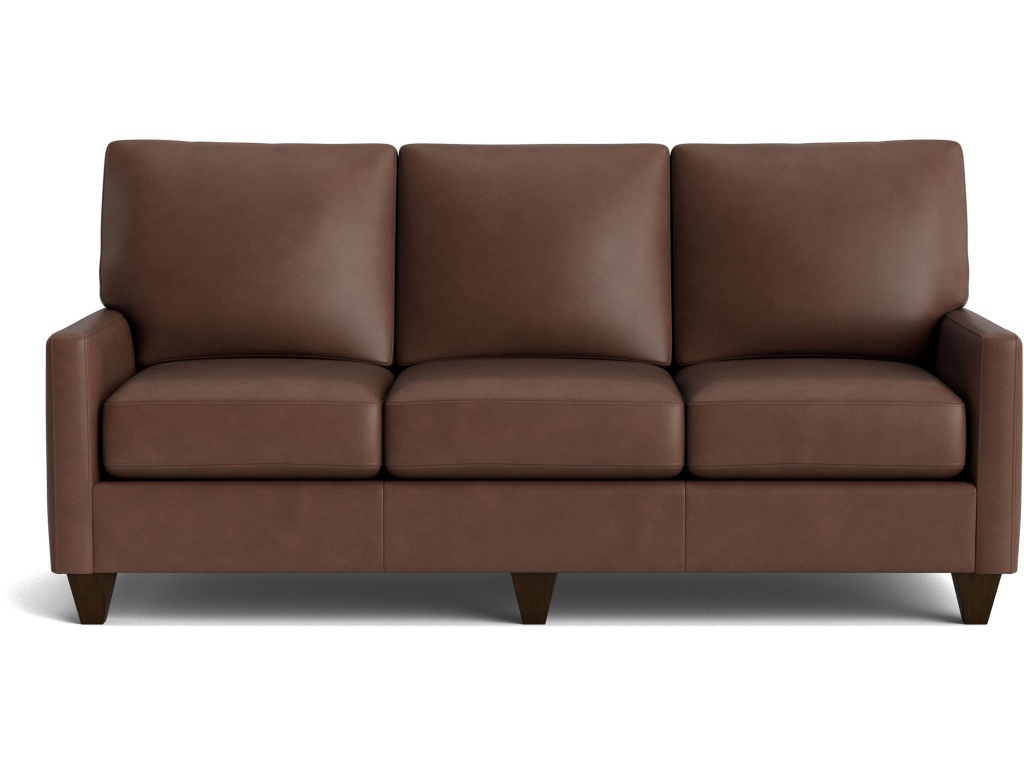 True Custom™ Leather Track Arm Sofa - main image