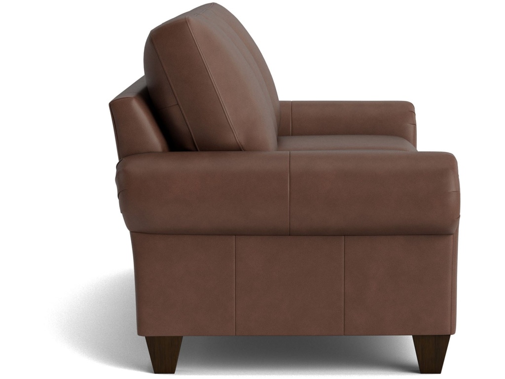 True Custom™ Leather Large Panel Arm Sofa - image 2