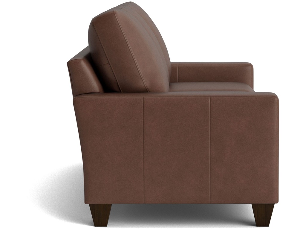 True Custom™ Leather Large Track Arm Sofa - image 7