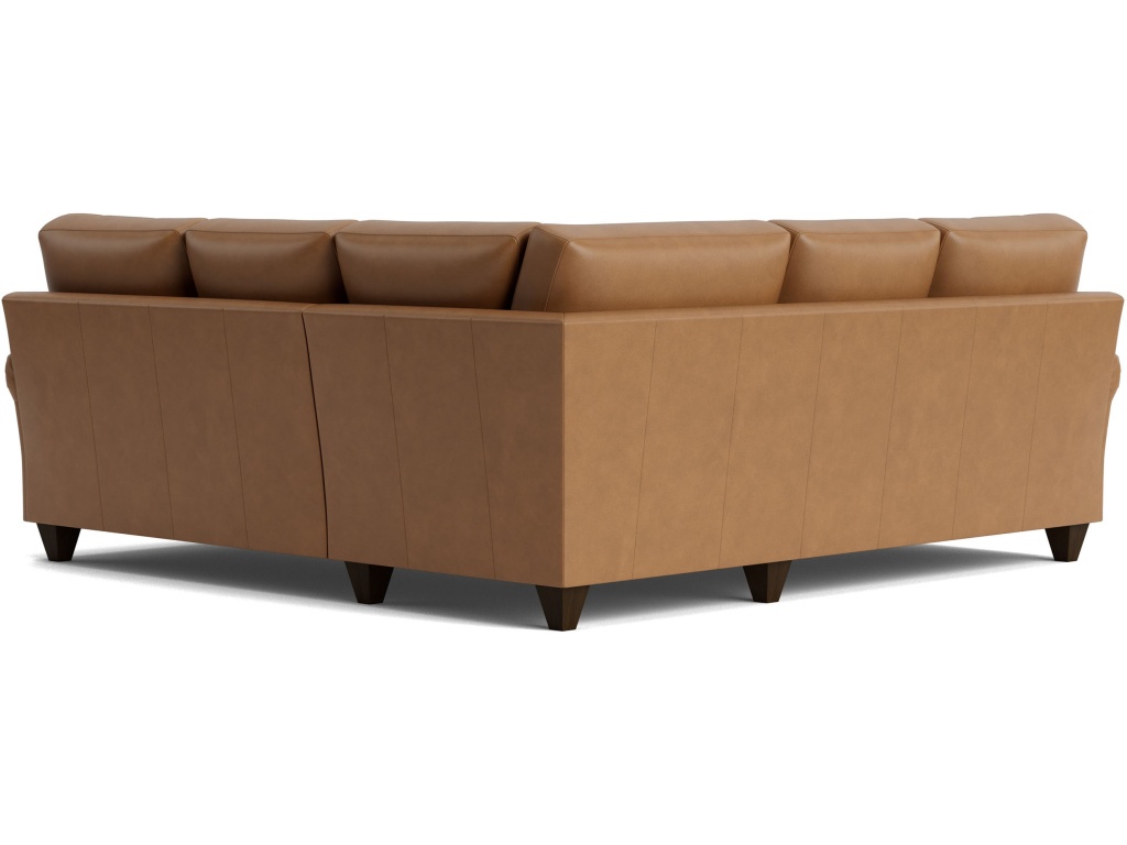 True Custom™ Leather Panel Arm L-Shaped Sectional - image 2