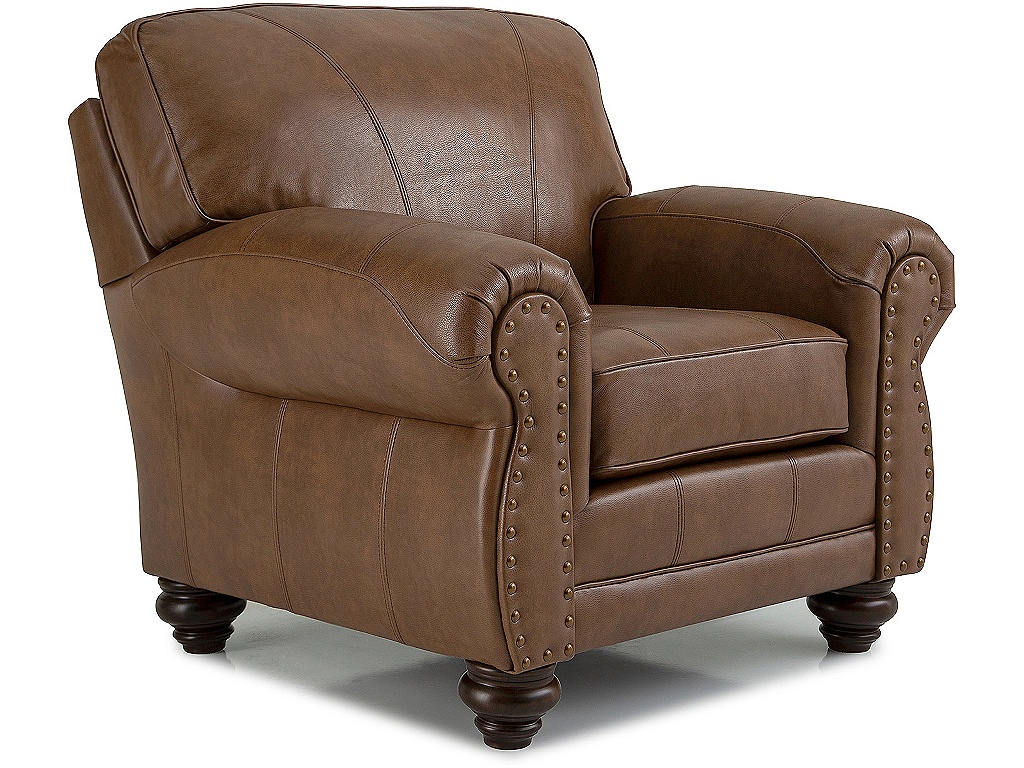 Noble Leather Club Chair - main image
