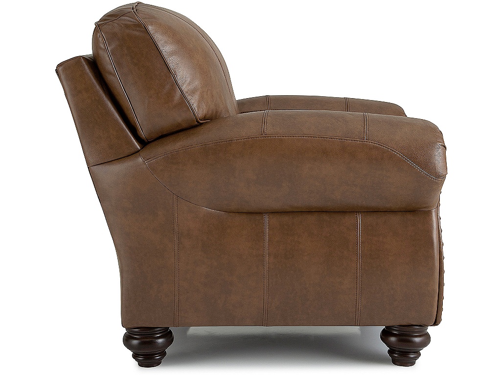 Noble Leather Club Chair - image 2