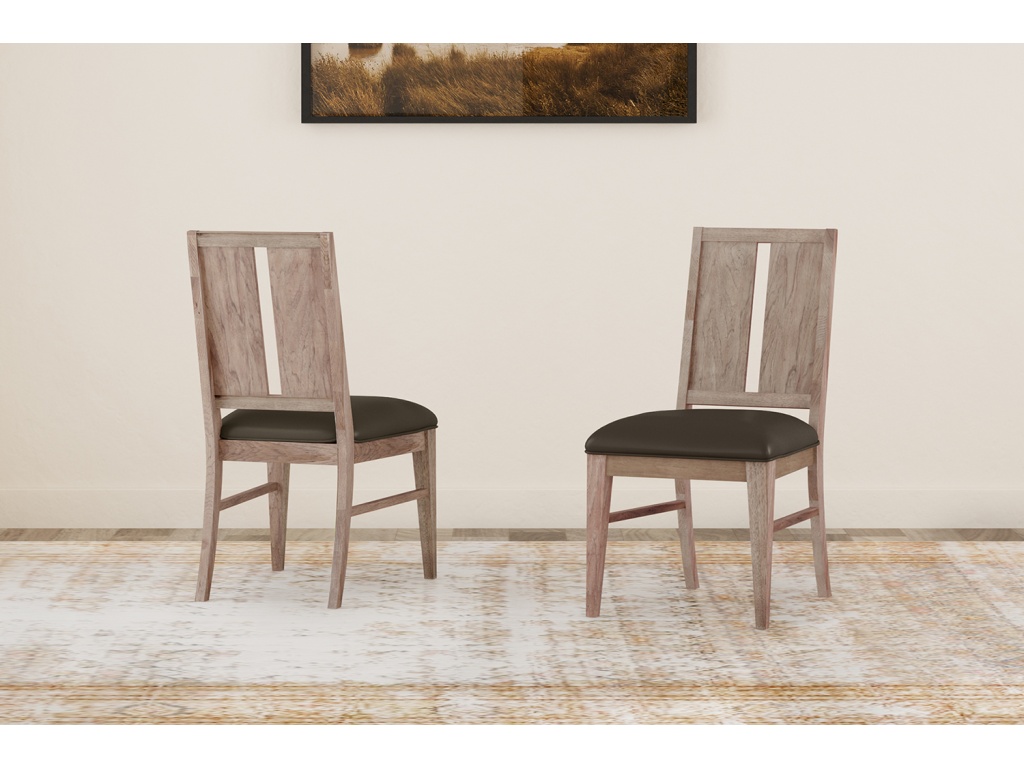 Panel Back Uph Seat Chair - image 1